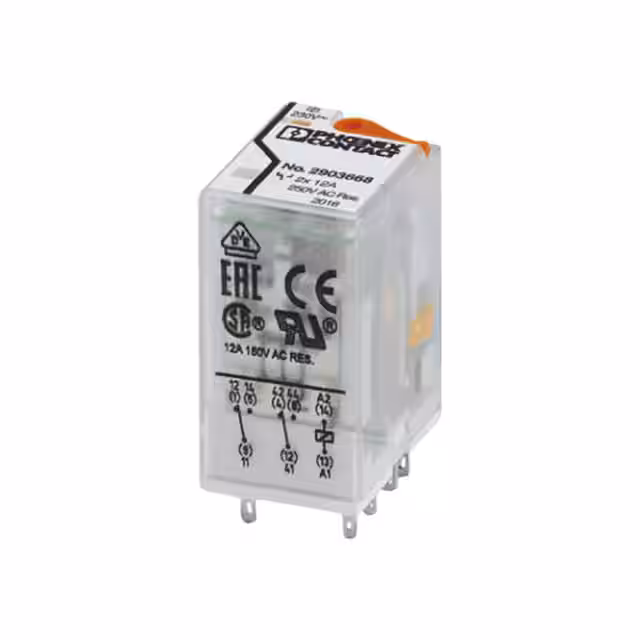 2903668 Phoenix Contact  Power Relays Over 2 Amps